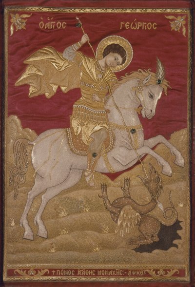 St George the Dragon-Slayer by Nun Agathe
